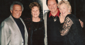 Dan and Pat with Lezlie and Buddy Greco
