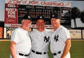 Whitey Ford, Dan, Mickey Mantle=