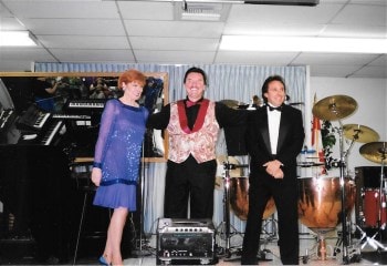 Performing live exciting senior stage shows as well with select music and songs from the decades they enjoy. This is from A Tribute to Broadway. Show time! Making the people feel groovy!